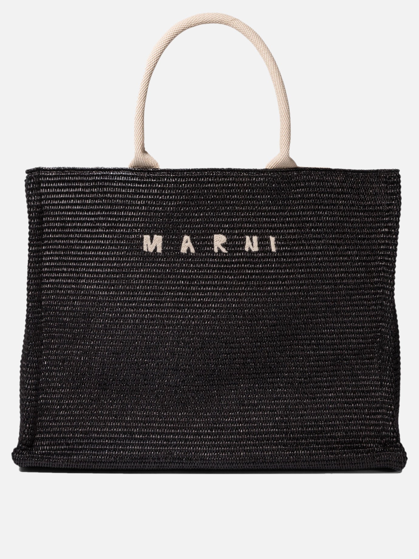 Large bags 52% cotton 48% polyamide  Black - Marni Women | PDP | VIETTI Online Store | Zoom-Modal
