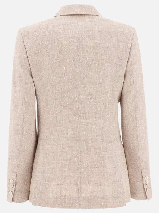 Blazers Solid colour  Beige - Max Mara Women | PLP | VIETTI Online Store | 2
