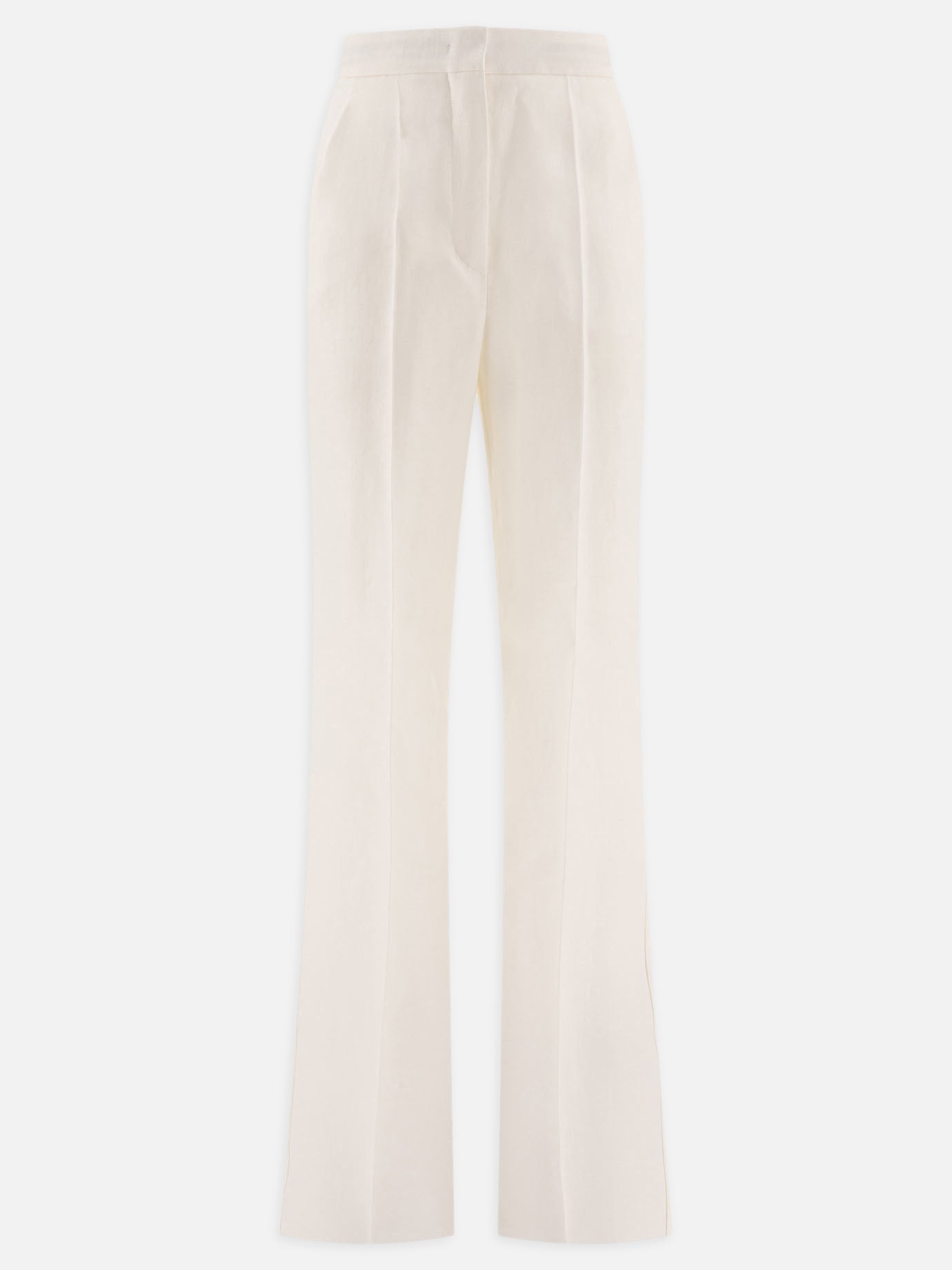 Leisure trousers Solid colour  White - Max Mara Women | PDP | VIETTI Online Store | thumbnail