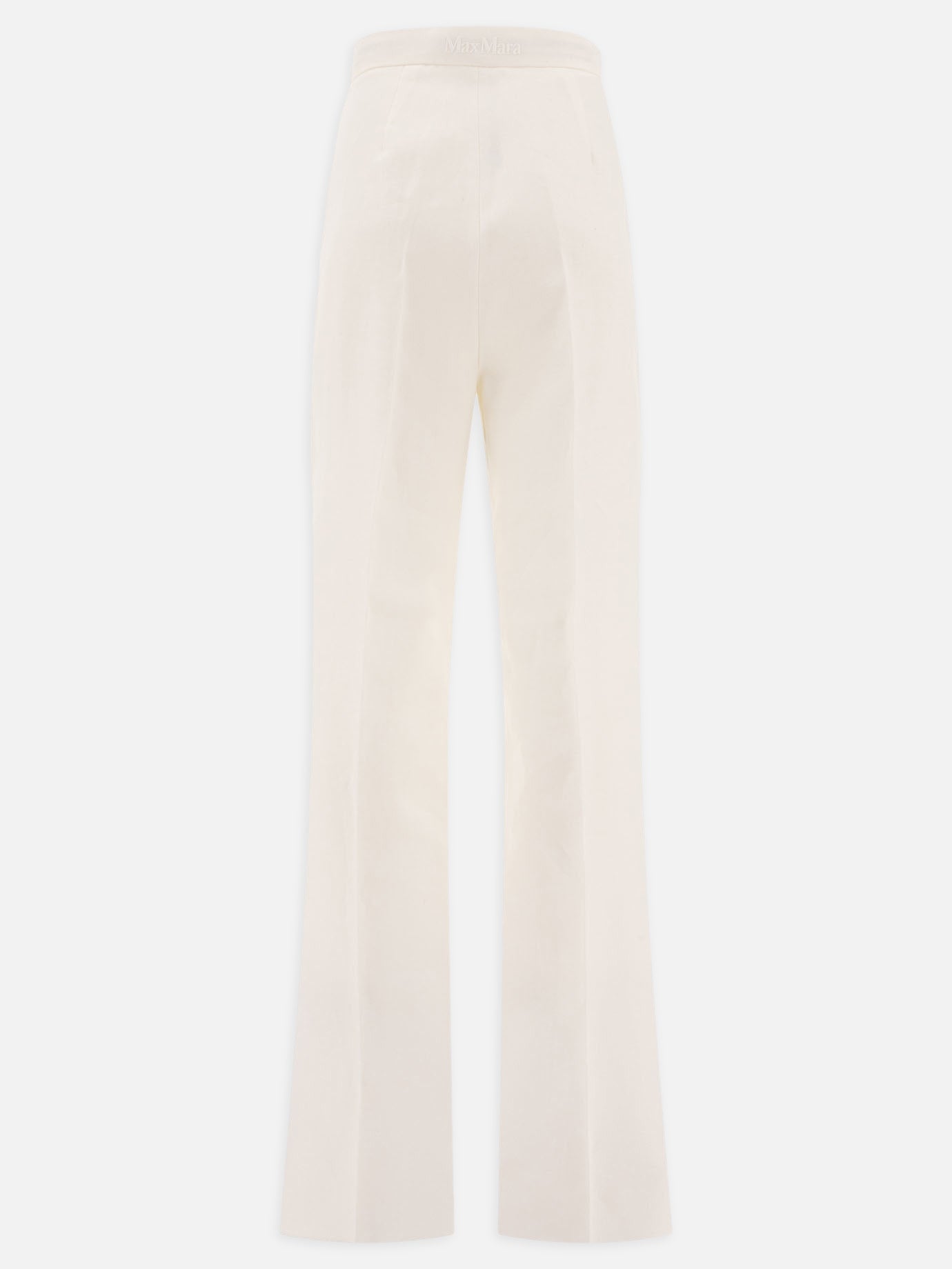 Leisure trousers Solid colour  White - Max Mara Women | PDP | VIETTI Online Store | thumbnail_2