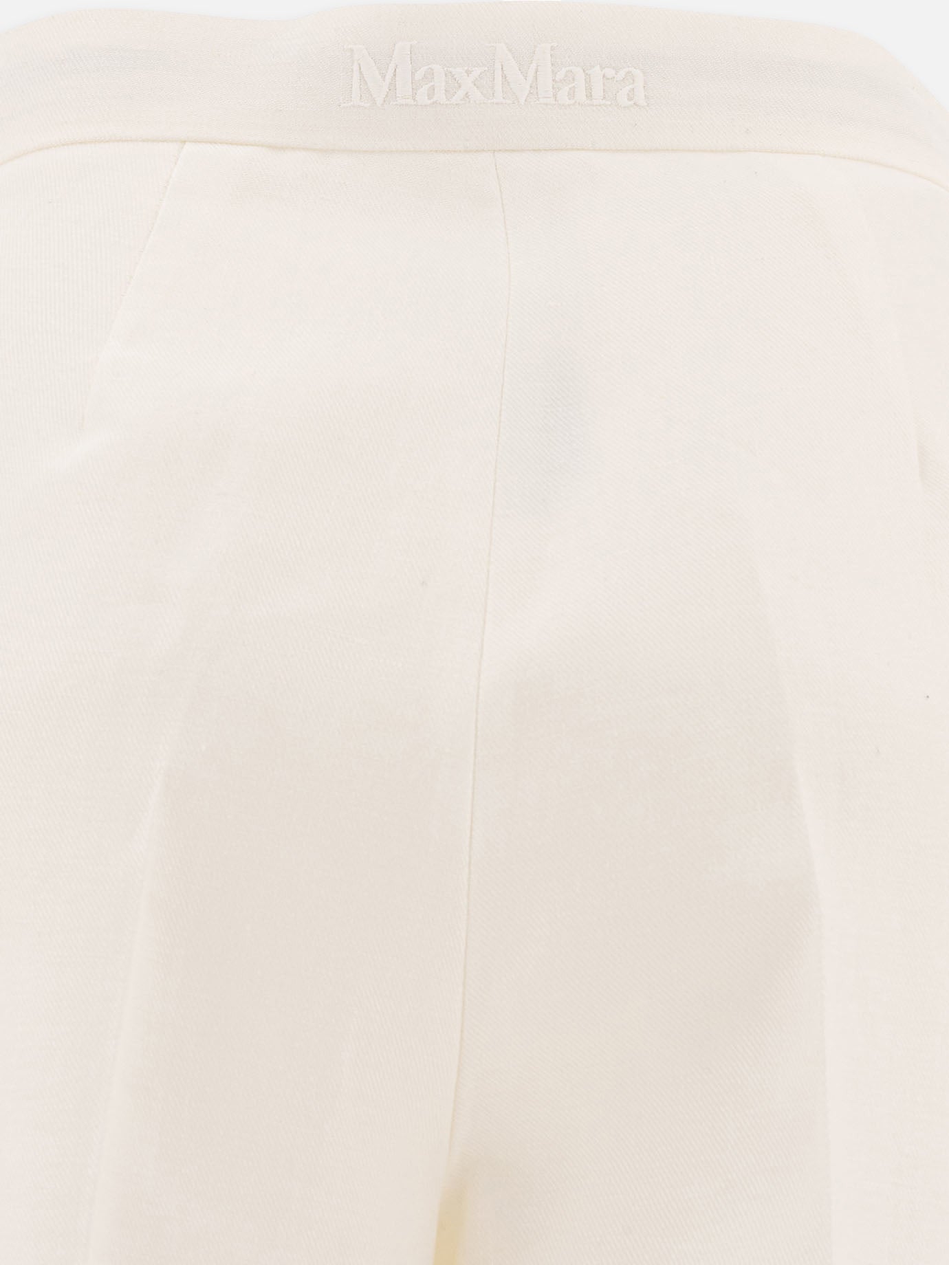 Leisure trousers Solid colour  White - Max Mara Women | PDP | VIETTI Online Store | thumbnail_4
