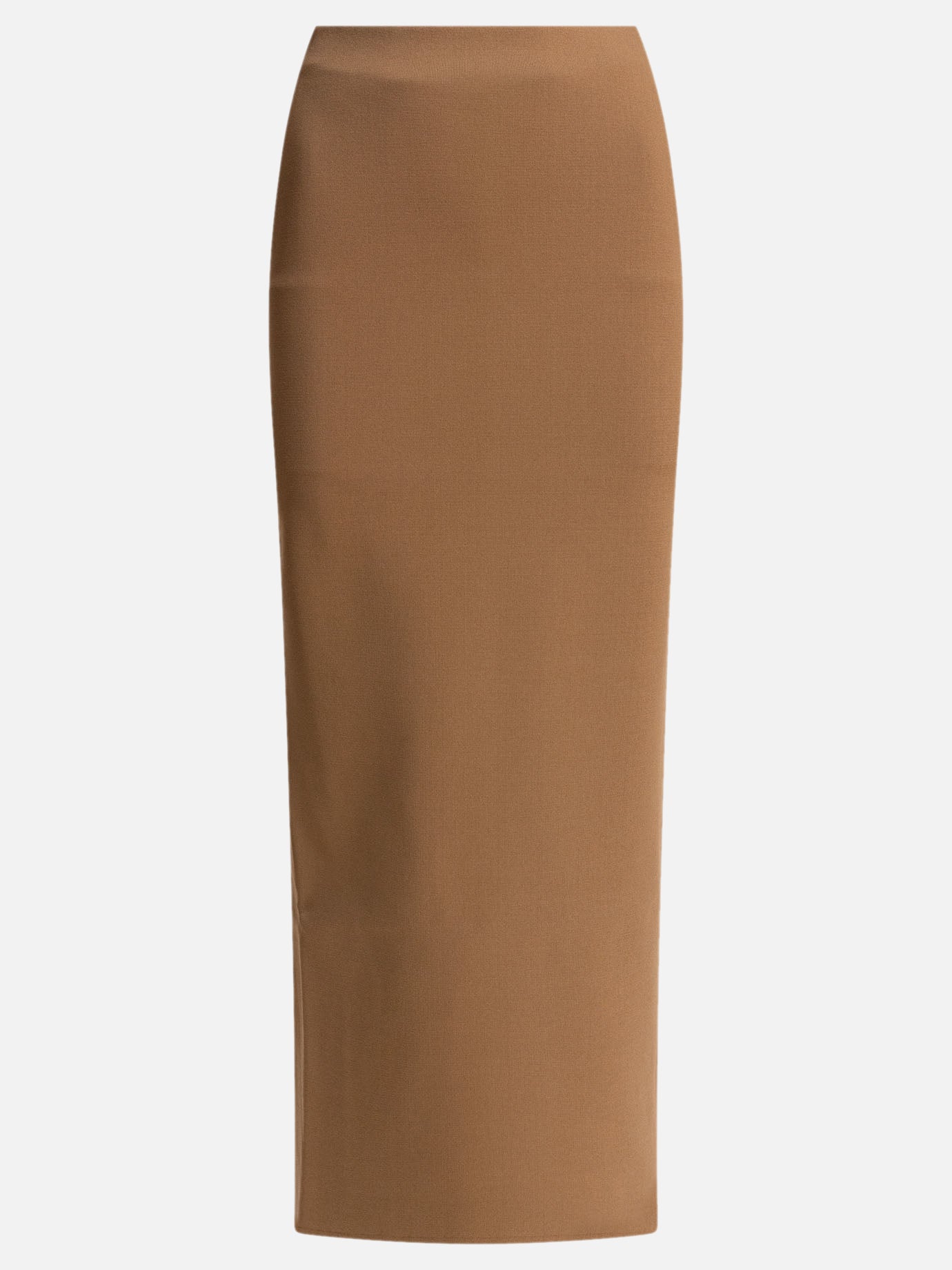 Long skirts Solid colour  Brown - Max Mara Women | PDP | VIETTI Online Store | thumbnail