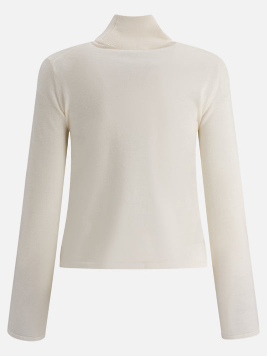 Max Mara Cashmere turtleneck 19345823_S White 2