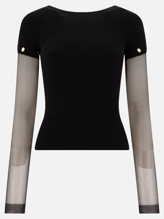 Crewneck t-shirts Solid colour  Black - Max Mara Sportmax Women | PDP | VIETTI Online Store 
