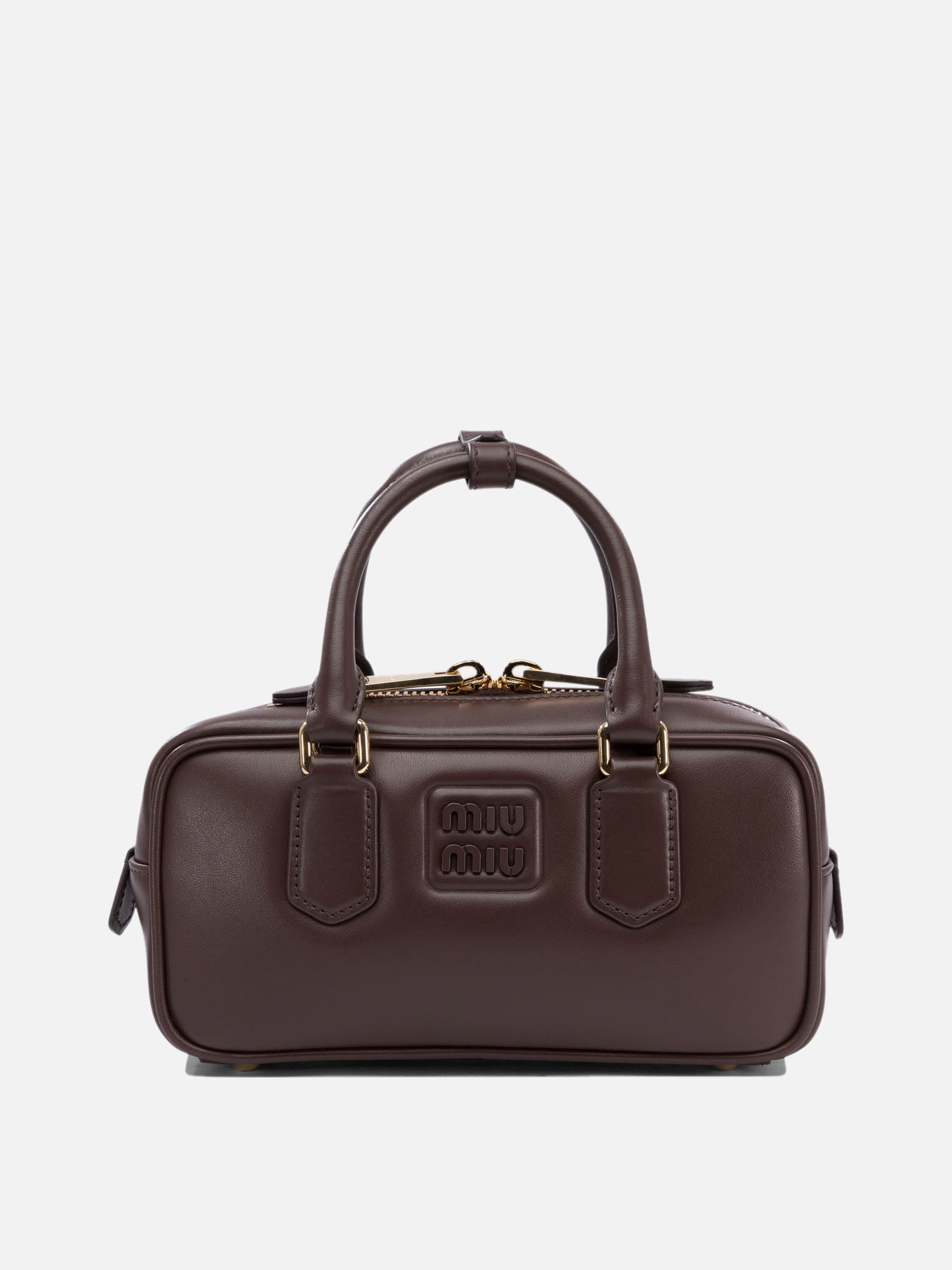 Small bags 100% calf leather  Brown - Miu Miu Women | PDP | VIETTI Online Store | Zoom-Modal

