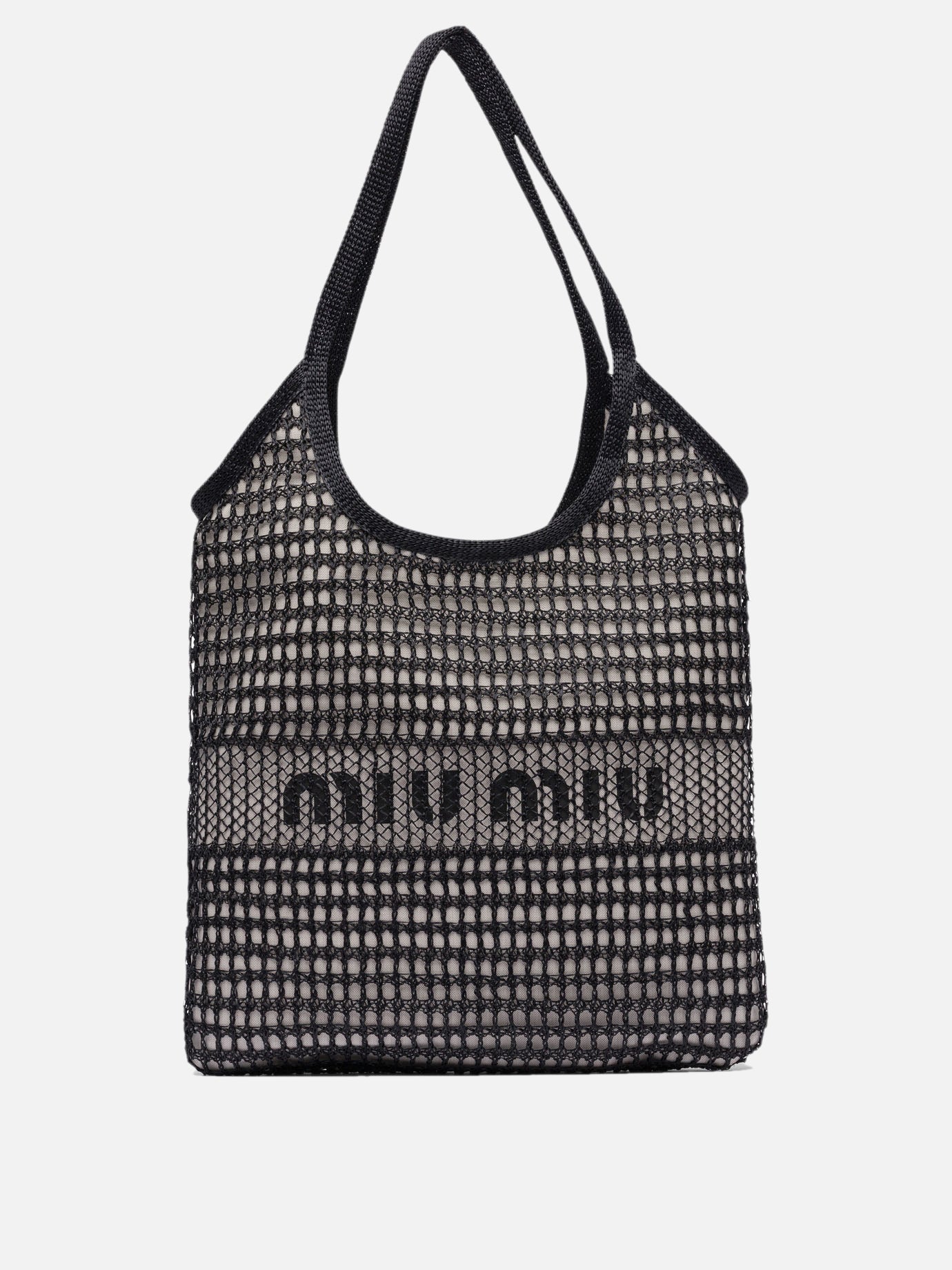 Medium bags Logo  Black - Miu Miu Women | PDP | VIETTI Online Store | Zoom-Modal
