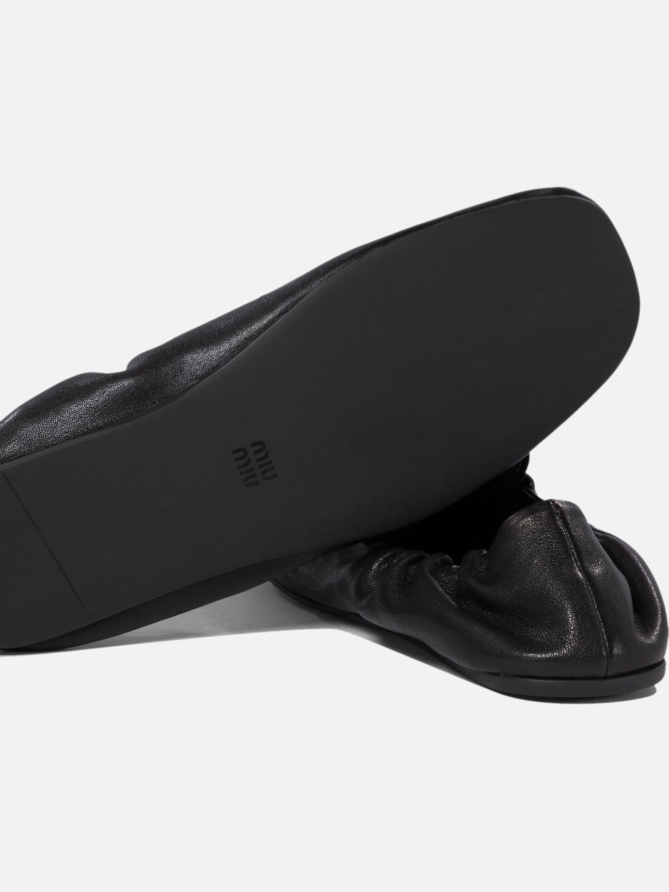 Miu Miu &quot;Ruches&quot; loafers 12466962_36 Black thumbnail_5