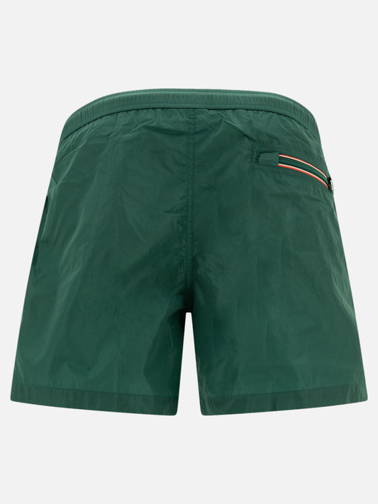 Moncler Swim shorts with logo 10868086_S Green 2