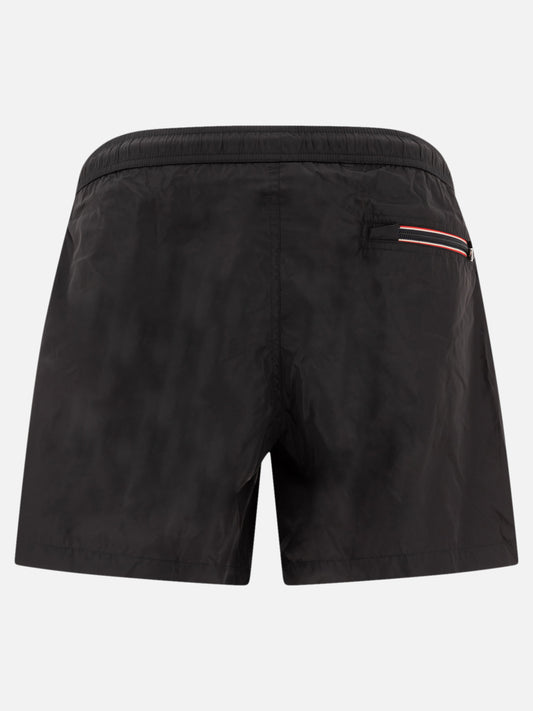 Moncler Swim shorts with logo 19368508_S Black 2