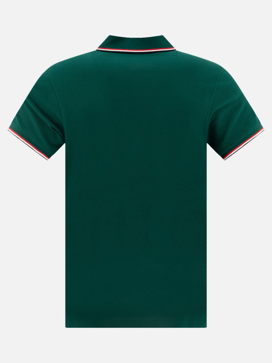 Moncler Polo shirt with logo 16281826_S Green 2