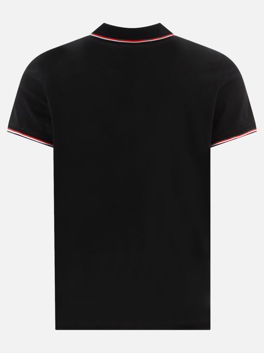 Moncler Polo shirt with logo 18596429_S Black 2