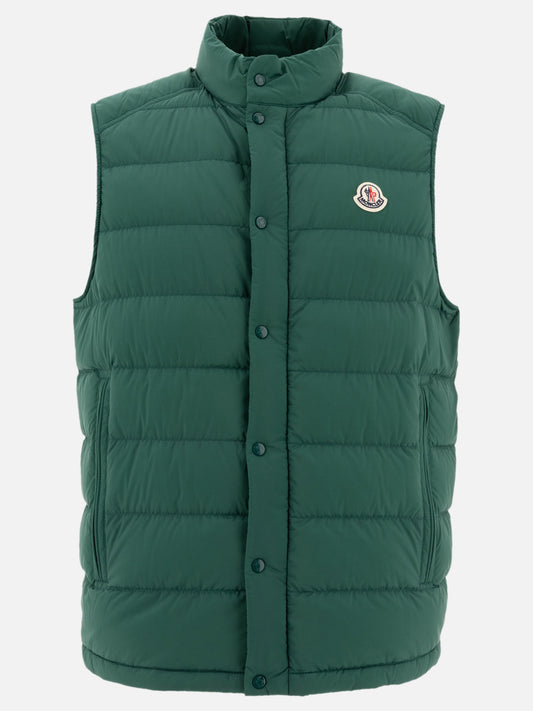 Moncler "Barthe" down vest 15692881_2 Green 1