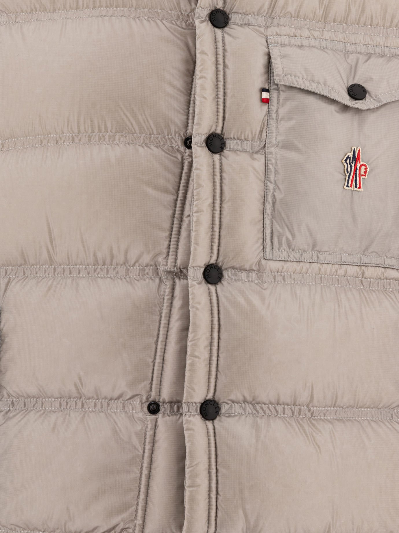 Moncler Grenoble &quot;Nantu&quot; padded vest jacket 14385211_2 Silver thumbnail_3
