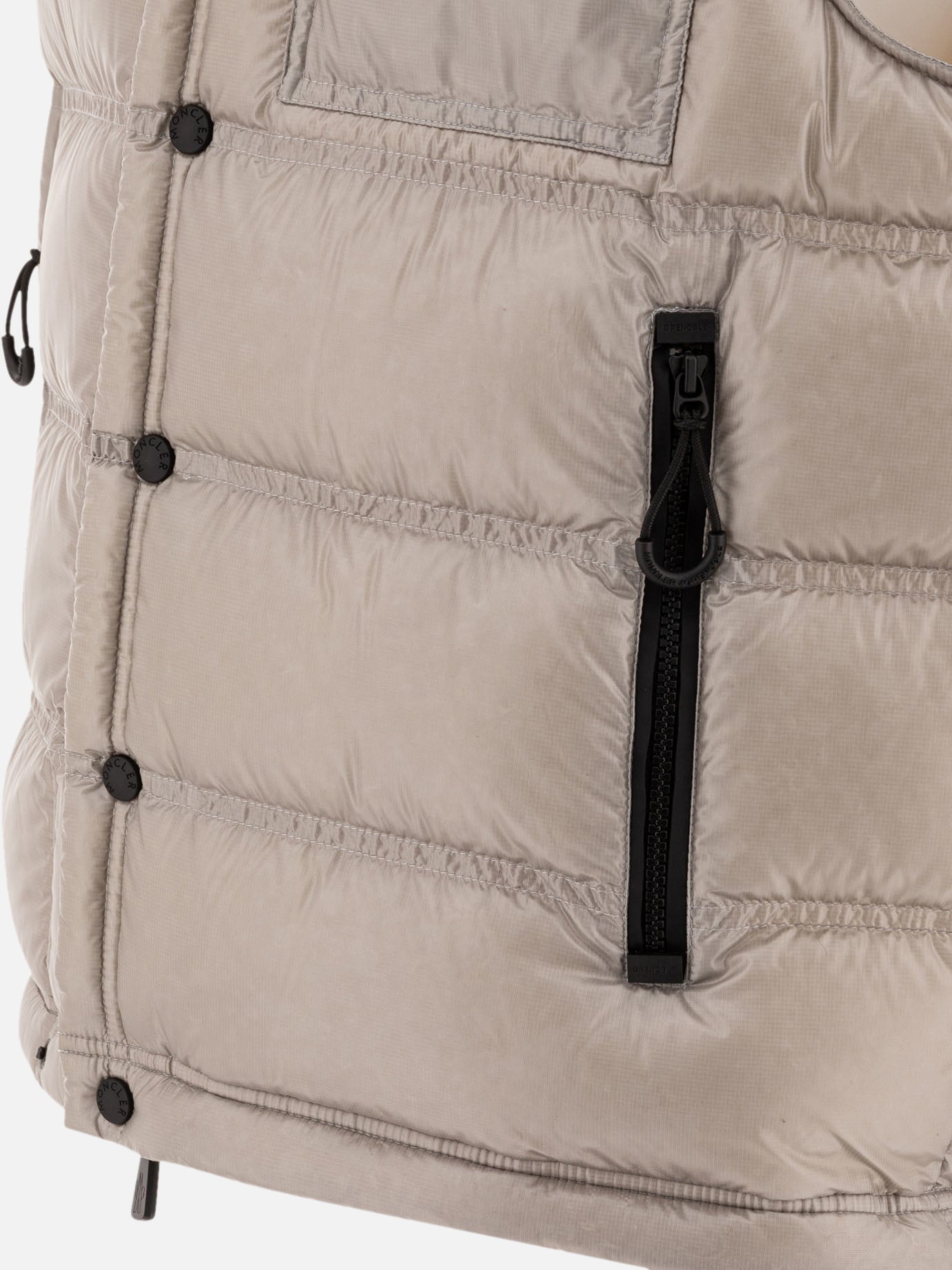 Moncler Grenoble &quot;Nantu&quot; padded vest jacket 14385211_2 Silver thumbnail_4