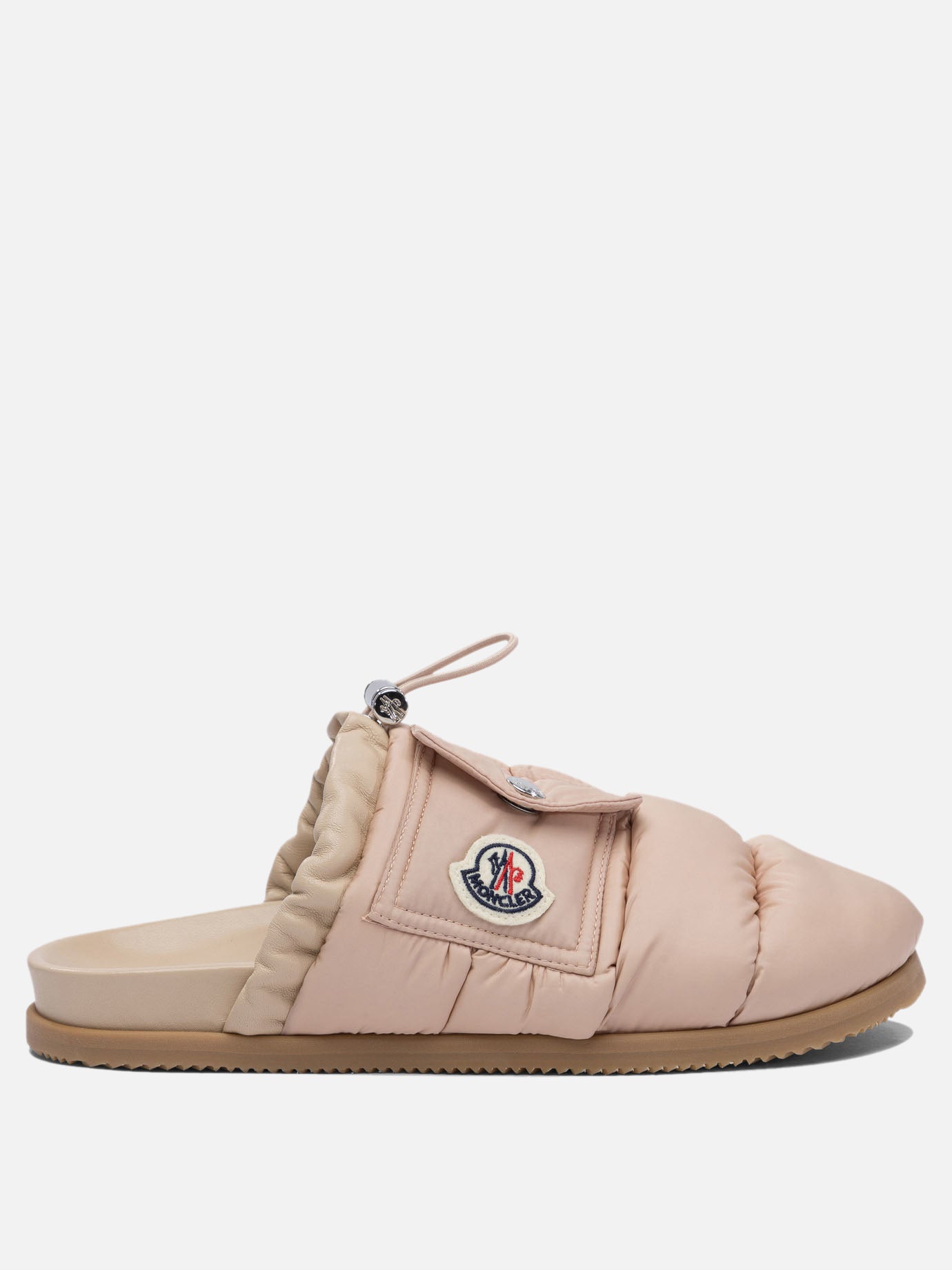 Moncler "Mon Pocket" slippers Pink
