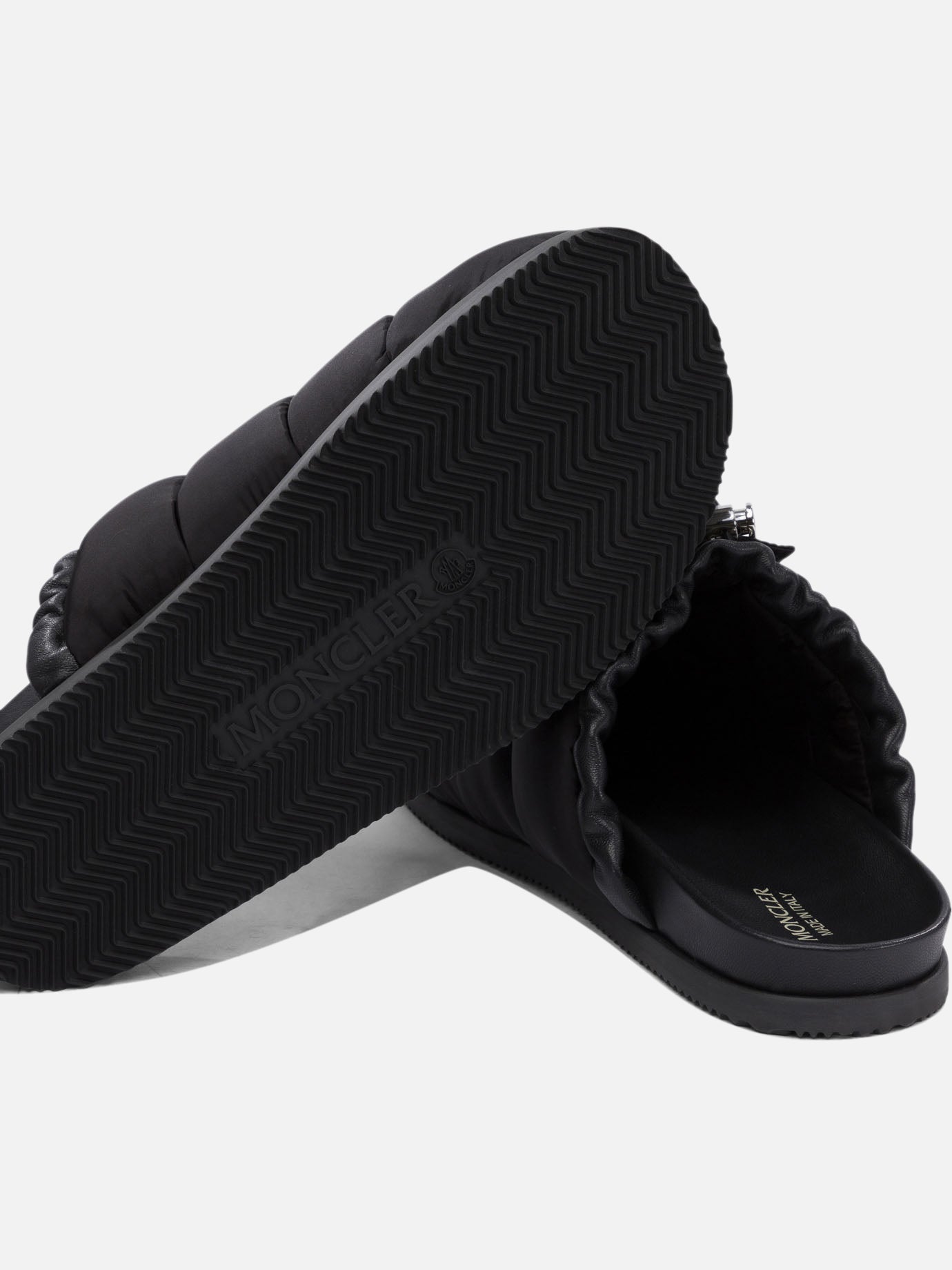 Moncler &quot;Mon Pocket&quot; slippers 18078072_37 Black thumbnail_5