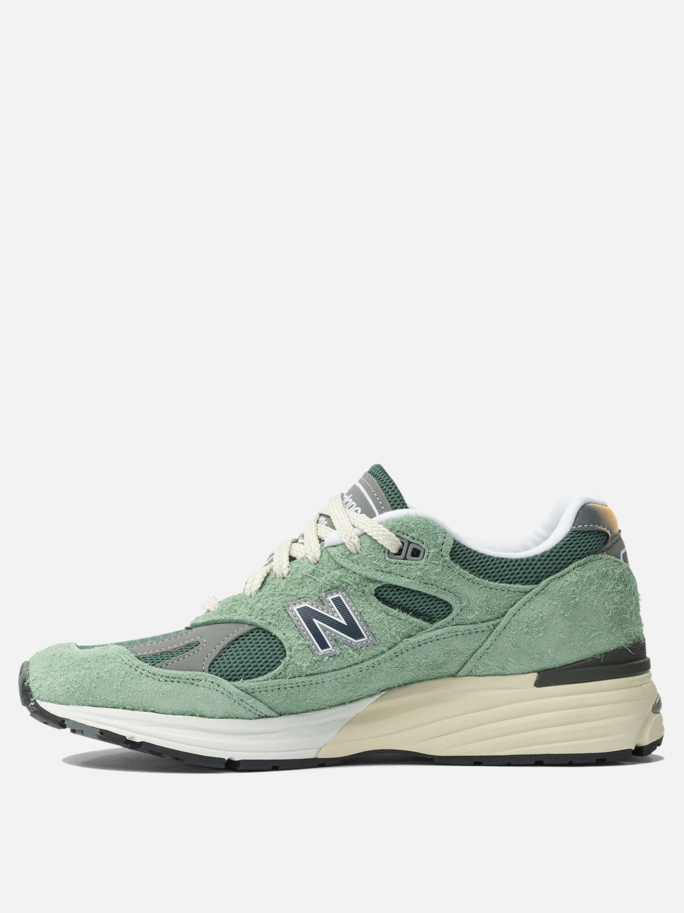 Low top sneakers 50% mesh 50% leather - 100% rubber  Green - New Balance Men | PDP | VIETTI Online Store | Zoom-Modal_3
