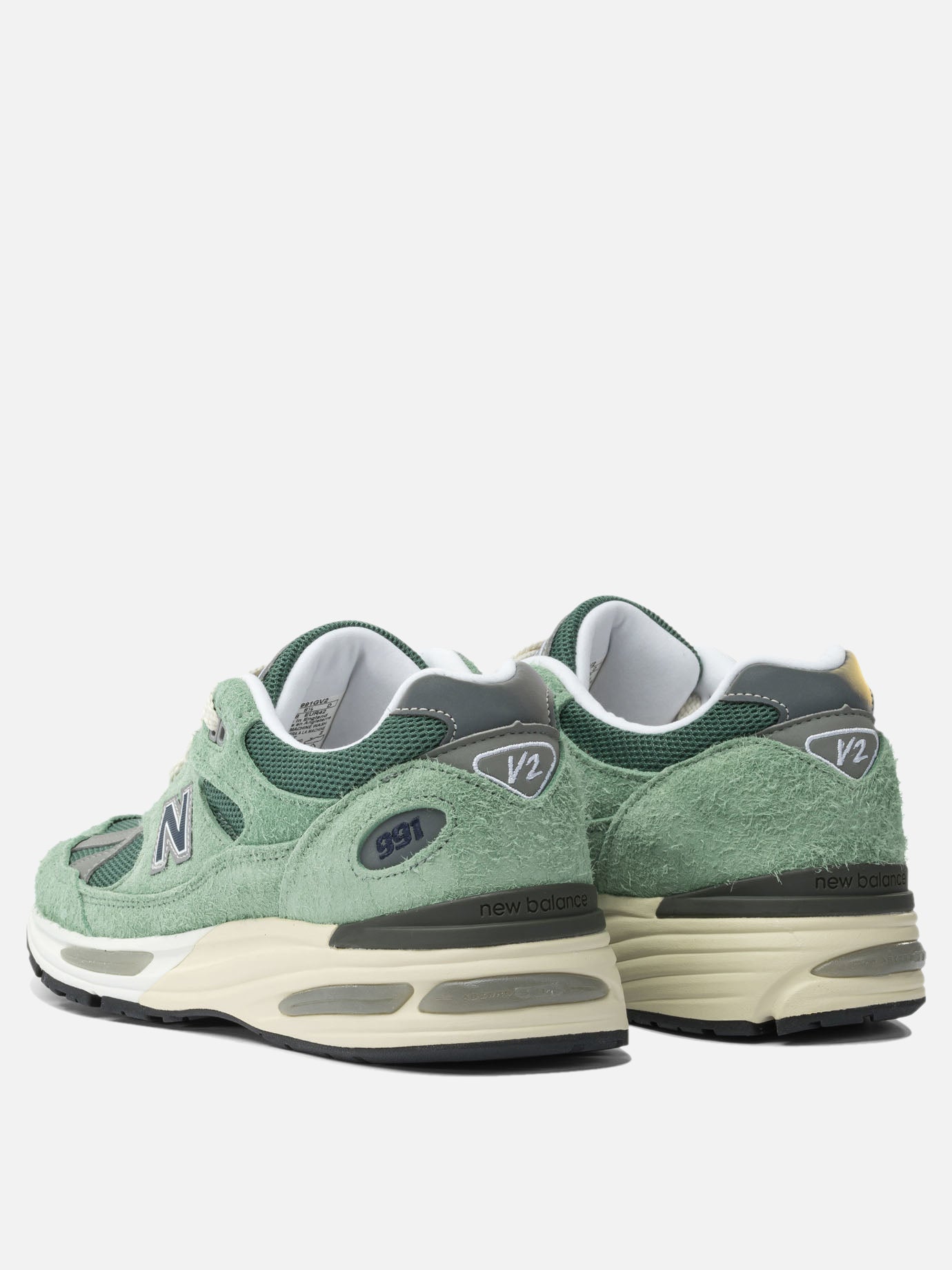 Low top sneakers 50% mesh 50% leather - 100% rubber  Green - New Balance Men | PDP | VIETTI Online Store | thumbnail_4