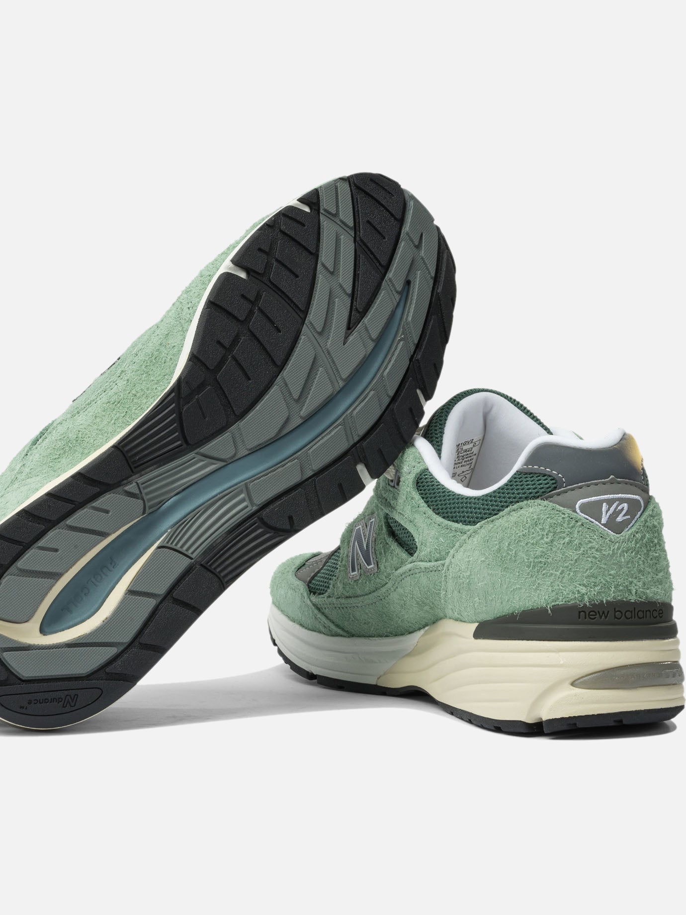 Low top sneakers 50% mesh 50% leather - 100% rubber  Green - New Balance Men | PDP | VIETTI Online Store | thumbnail_5