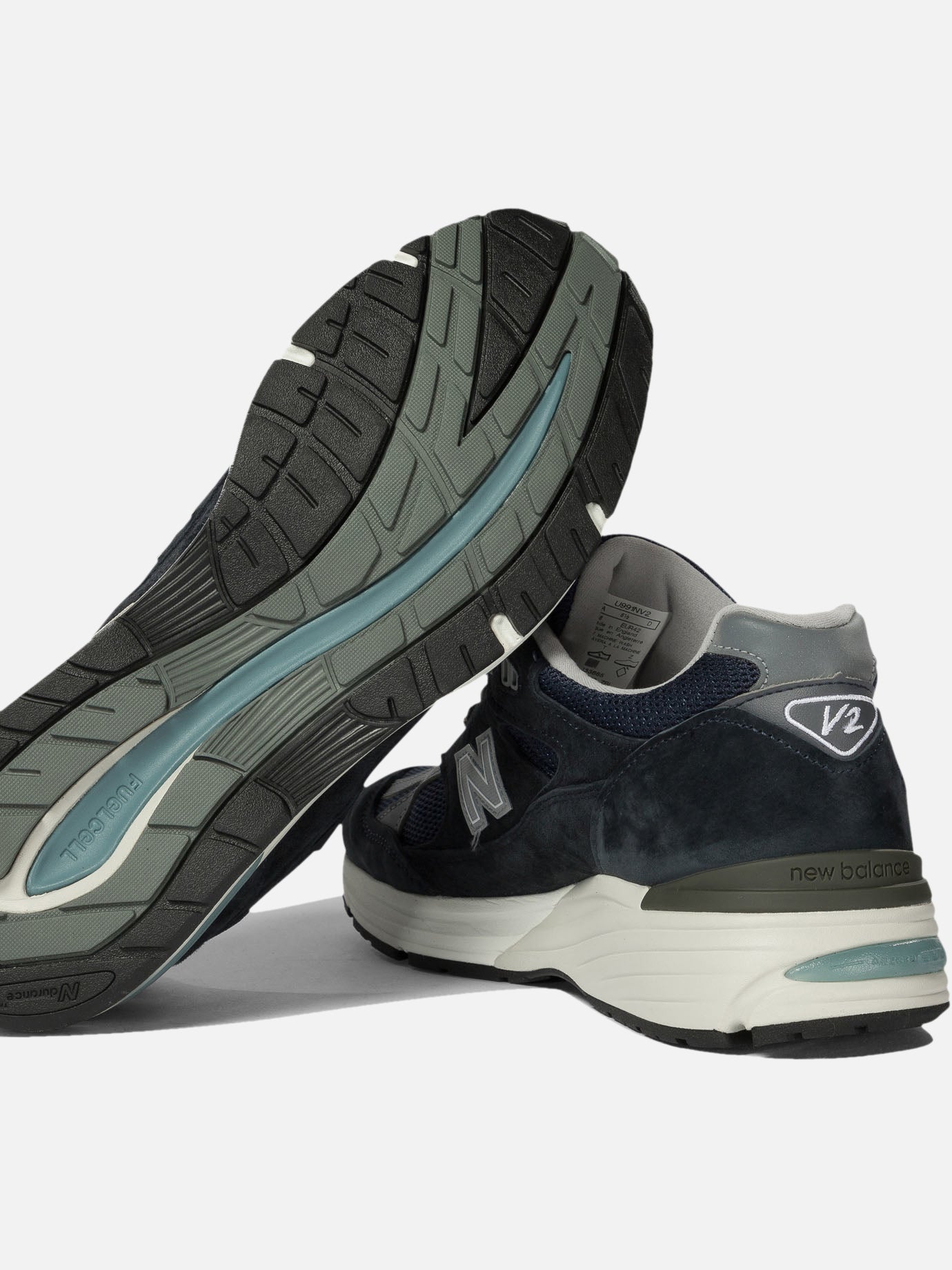 Low top sneakers 50% mesh 50% leather - 100% rubber  Blue - New Balance Men | PDP | VIETTI Online Store | thumbnail_5