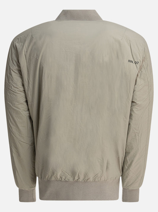 Bomber jackets Solid colour  Grey - NN.07 Men | PLP | VIETTI Online Store | 2
