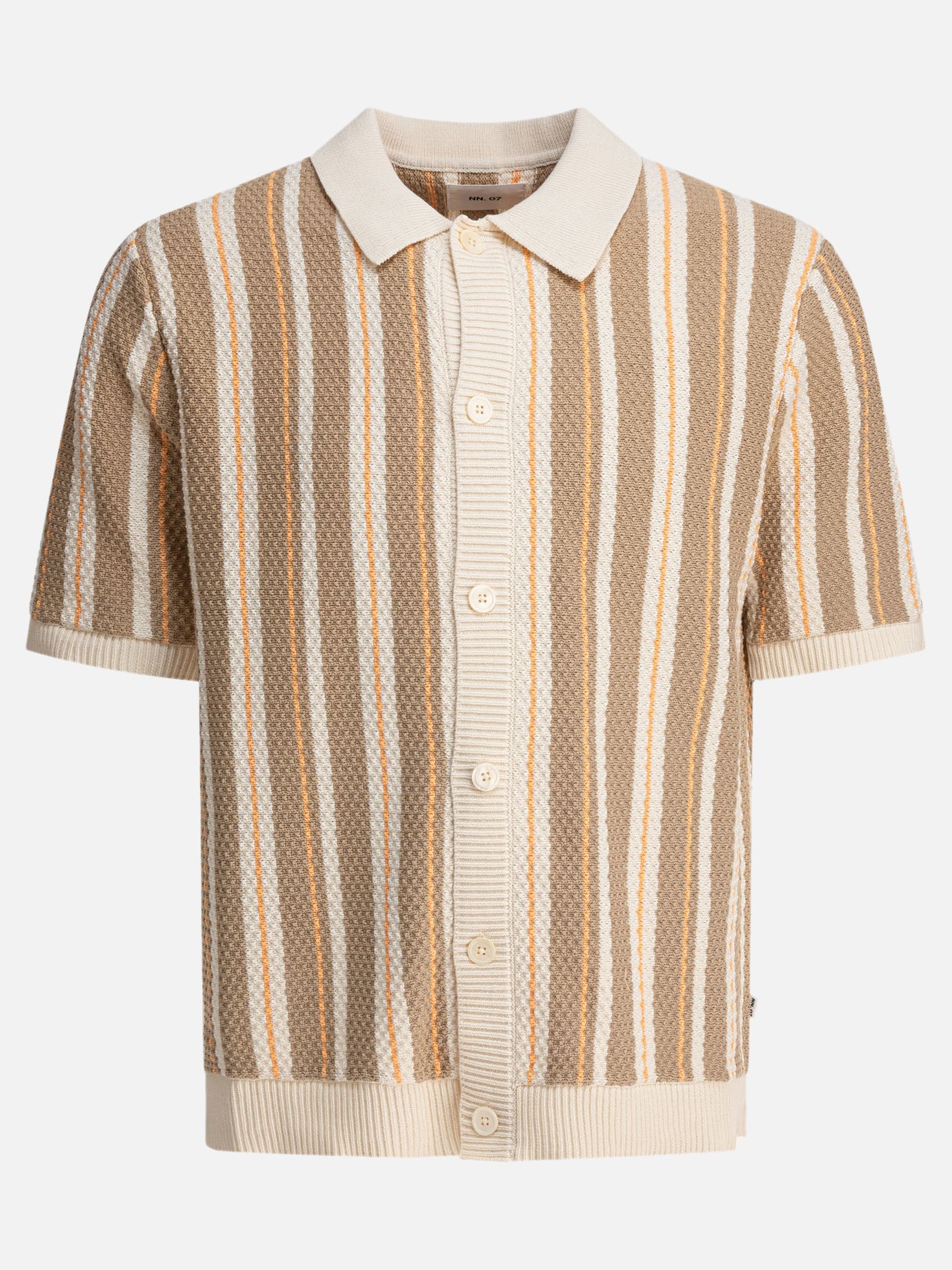 Casual shirts Striped  Beige - NN.07 Men | PDP | VIETTI Online Store | thumbnail