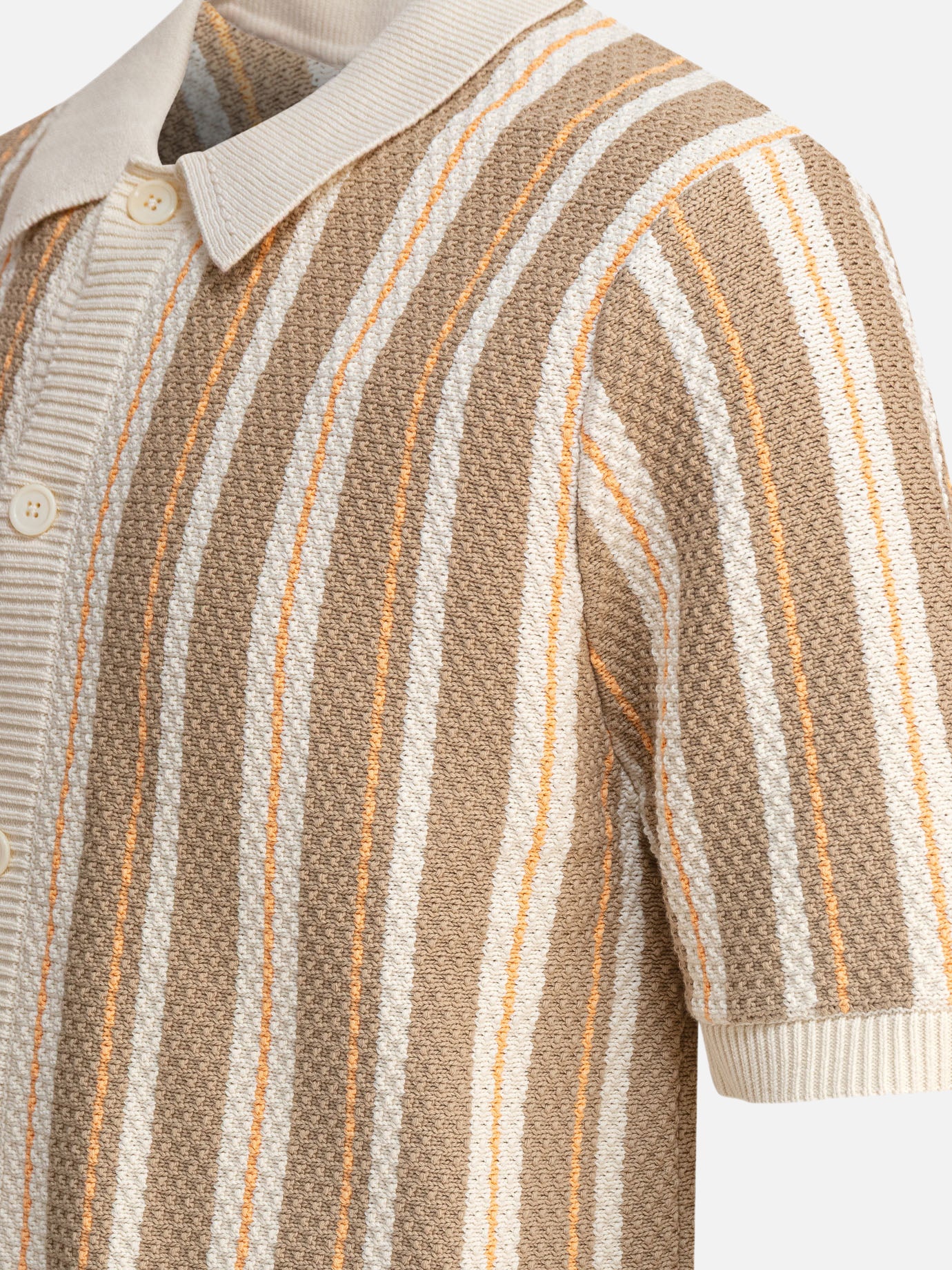 Casual shirts Striped  Beige - NN.07 Men | PDP | VIETTI Online Store | Zoom-Modal_4
