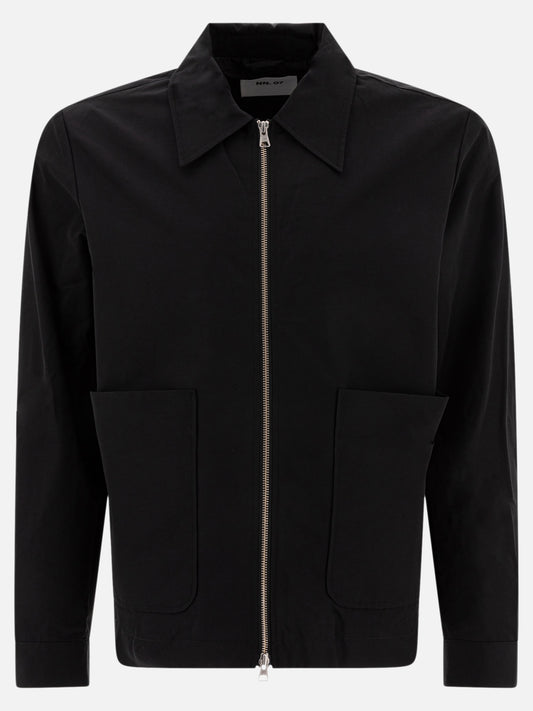 NN.07 "Gael" Overshirt 18377699_S Black 1