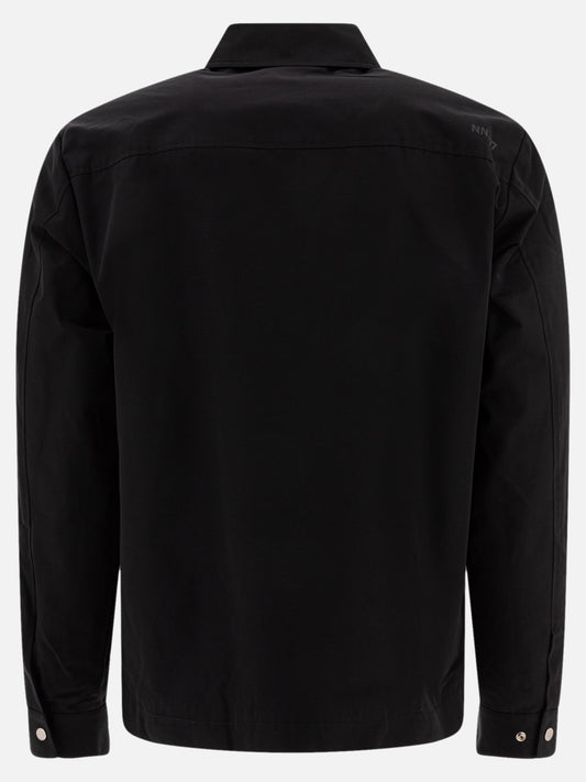 NN.07 "Gael" Overshirt 18377699_S Black 2