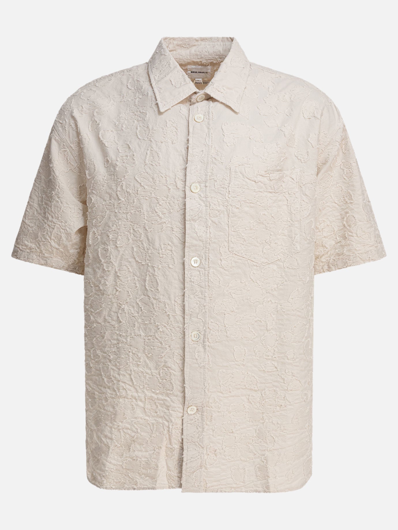 Norse Projects &quot;Ole Fil Coupe SS&quot; Shirt 17178511_S Beige thumbnail_1