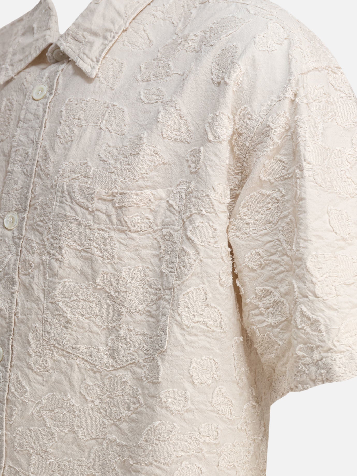 Norse Projects &quot;Ole Fil Coupe SS&quot; Shirt 17178511_S Beige thumbnail_4