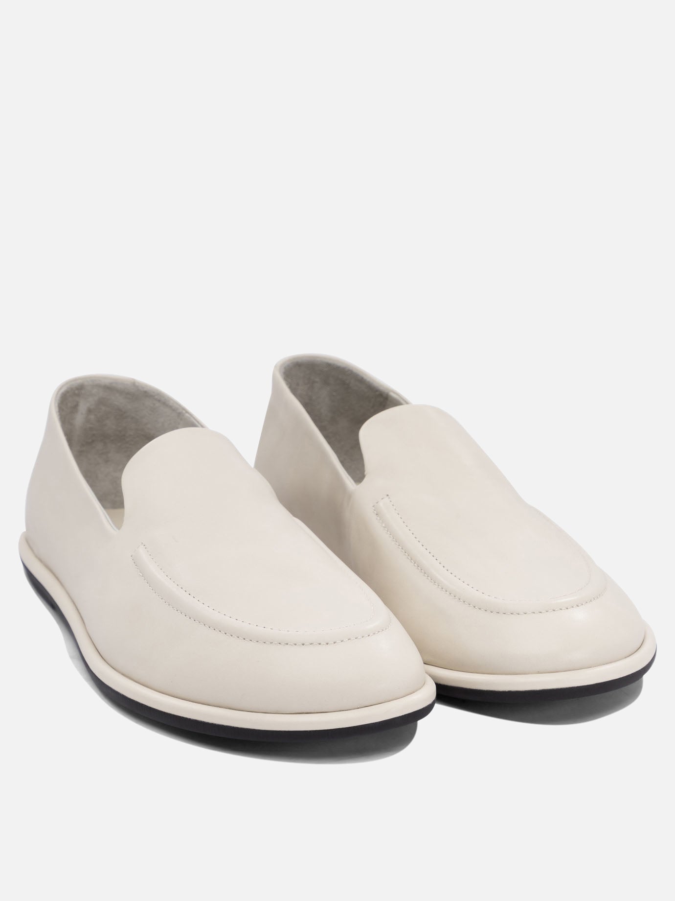 Loafers 100% leather - 100% rubber  White - Officine Creative Women | PDP | VIETTI Online Store | thumbnail_2