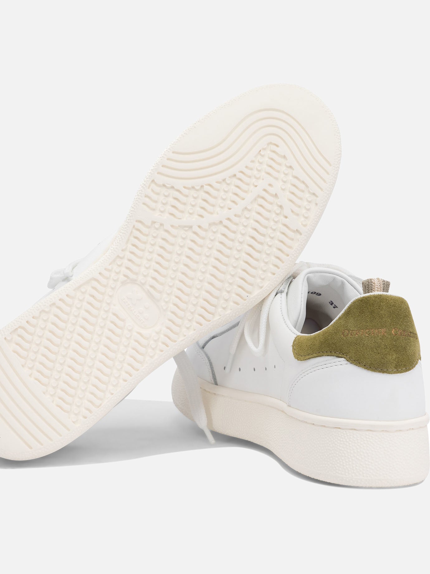 Low top sneakers 100% leather - 100% rubber  White - Officine Creative Women | PDP | VIETTI Online Store | Zoom-Modal_5
