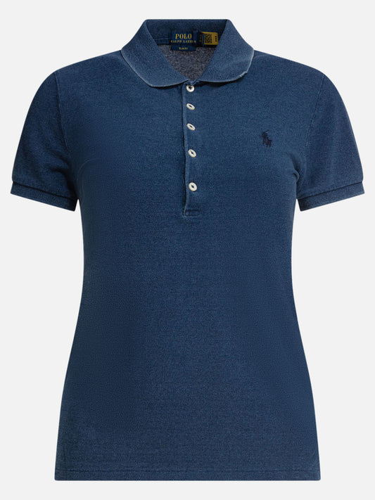 Polo Ralph Lauren Slim-fit stretch polo shirt 17362728_XS Blue 1