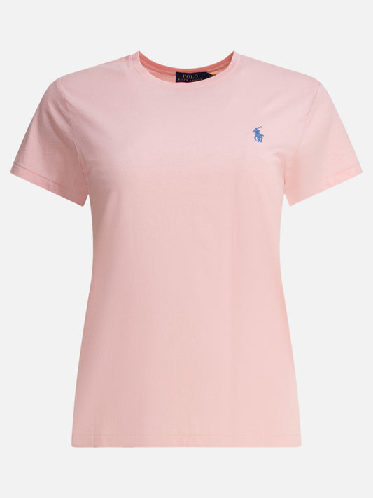Polo Ralph Lauren Slim-fit cotton T-shirt 17754449_XS Pink 1