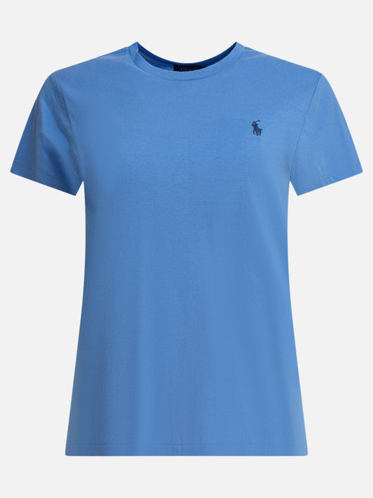 Polo Ralph Lauren Slim-fit cotton T-shirt 18433631_XS Light blue 1