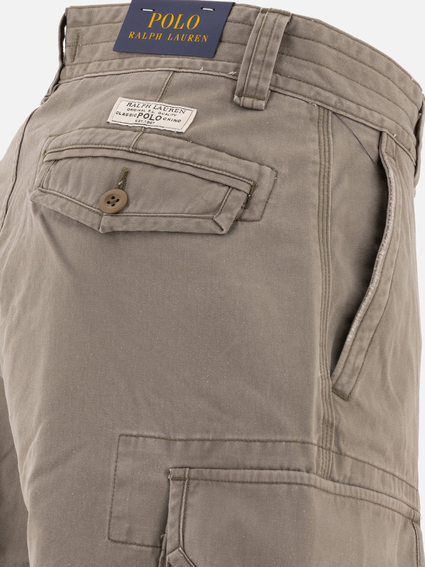 Cargo shorts Solid colour  Green - Polo Ralph Lauren Men | PDP | VIETTI Online Store | Zoom-Modal_4
