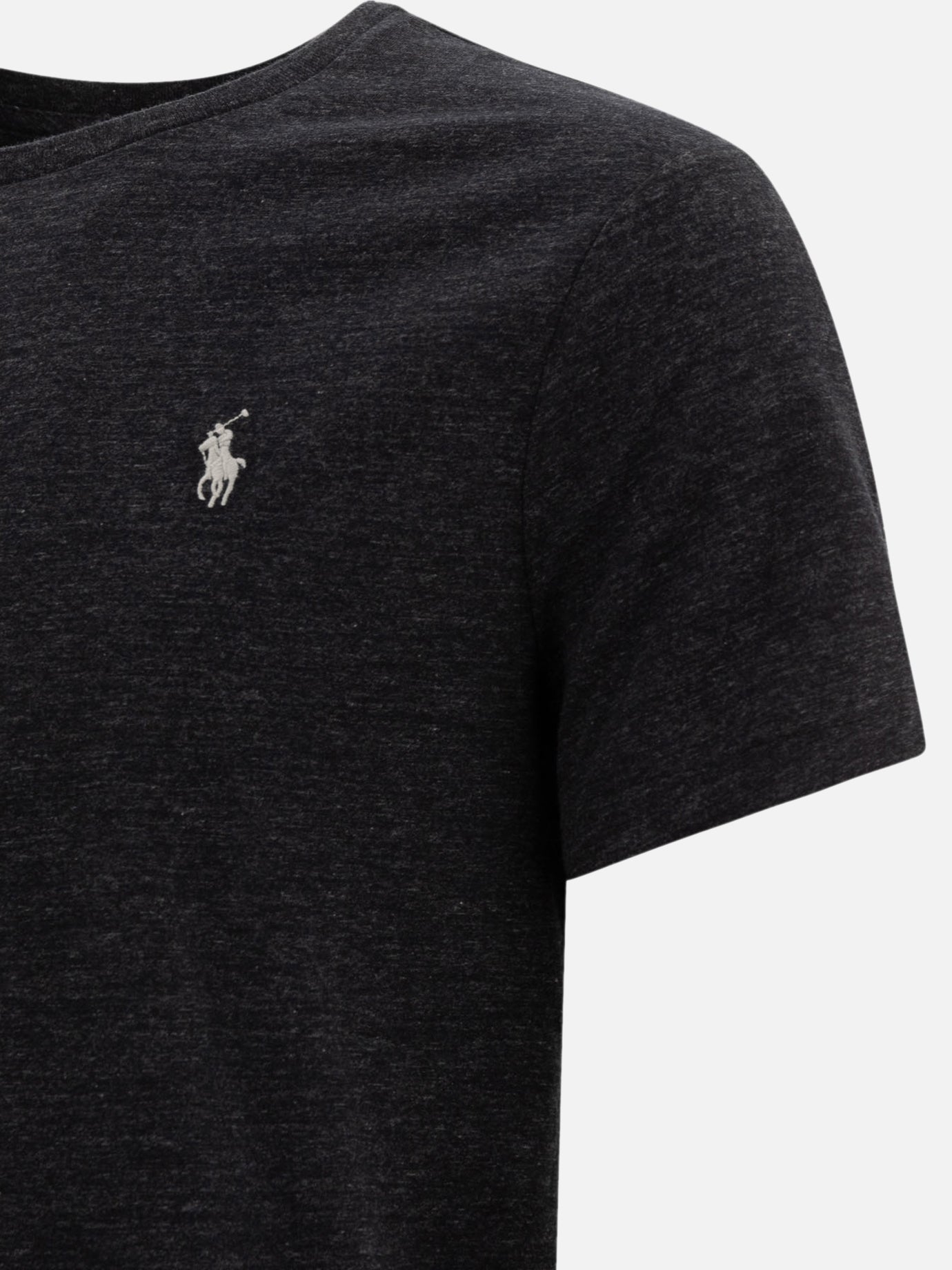 Polo Ralph Lauren Custom slim-fit jersey T-shirt 15393831_S Black thumbnail_4
