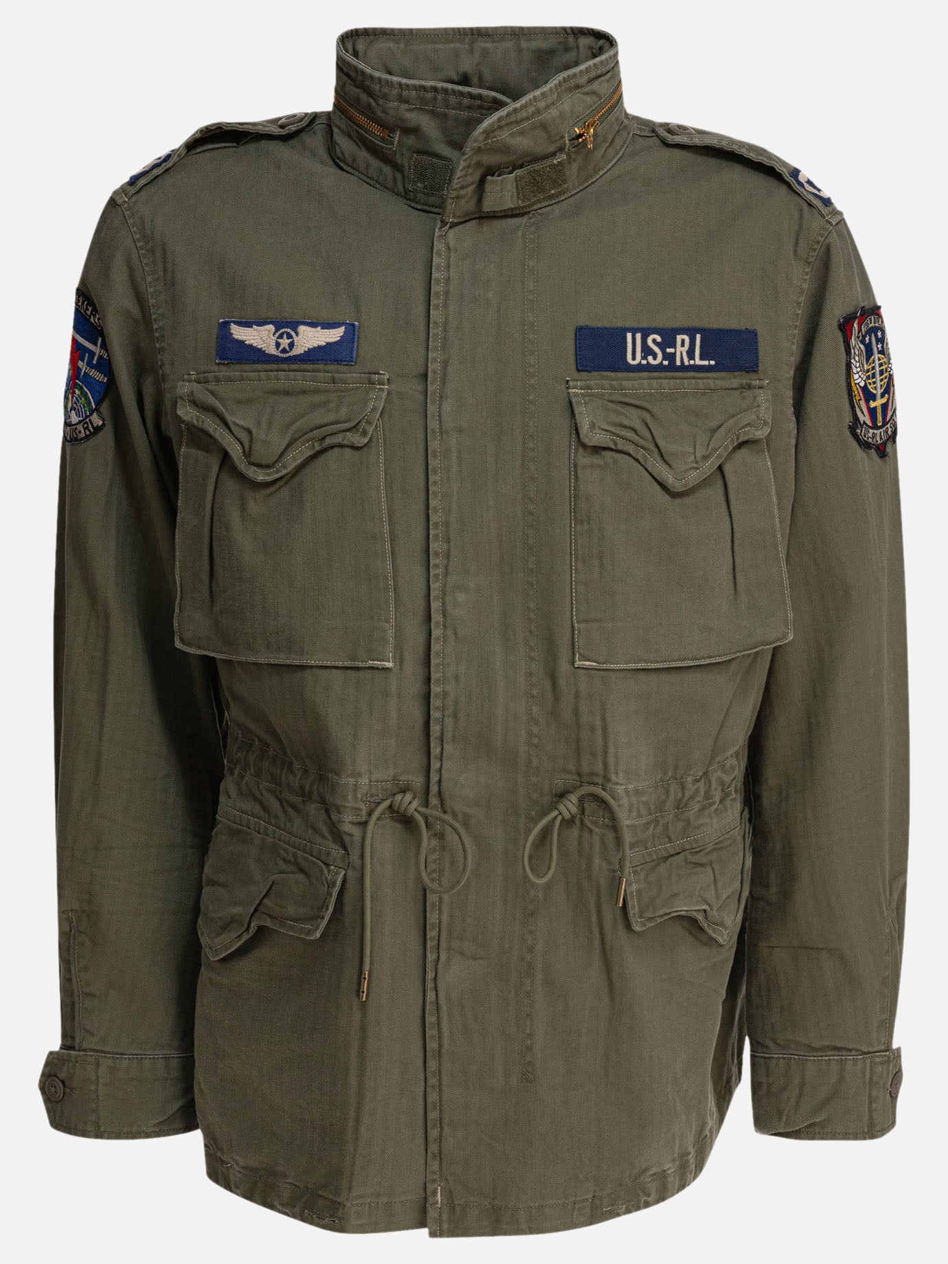 Quilted & Utility Jackets Solid colour  Green - Polo Ralph Lauren Men | PDP | VIETTI Online Store | Zoom-Modal
