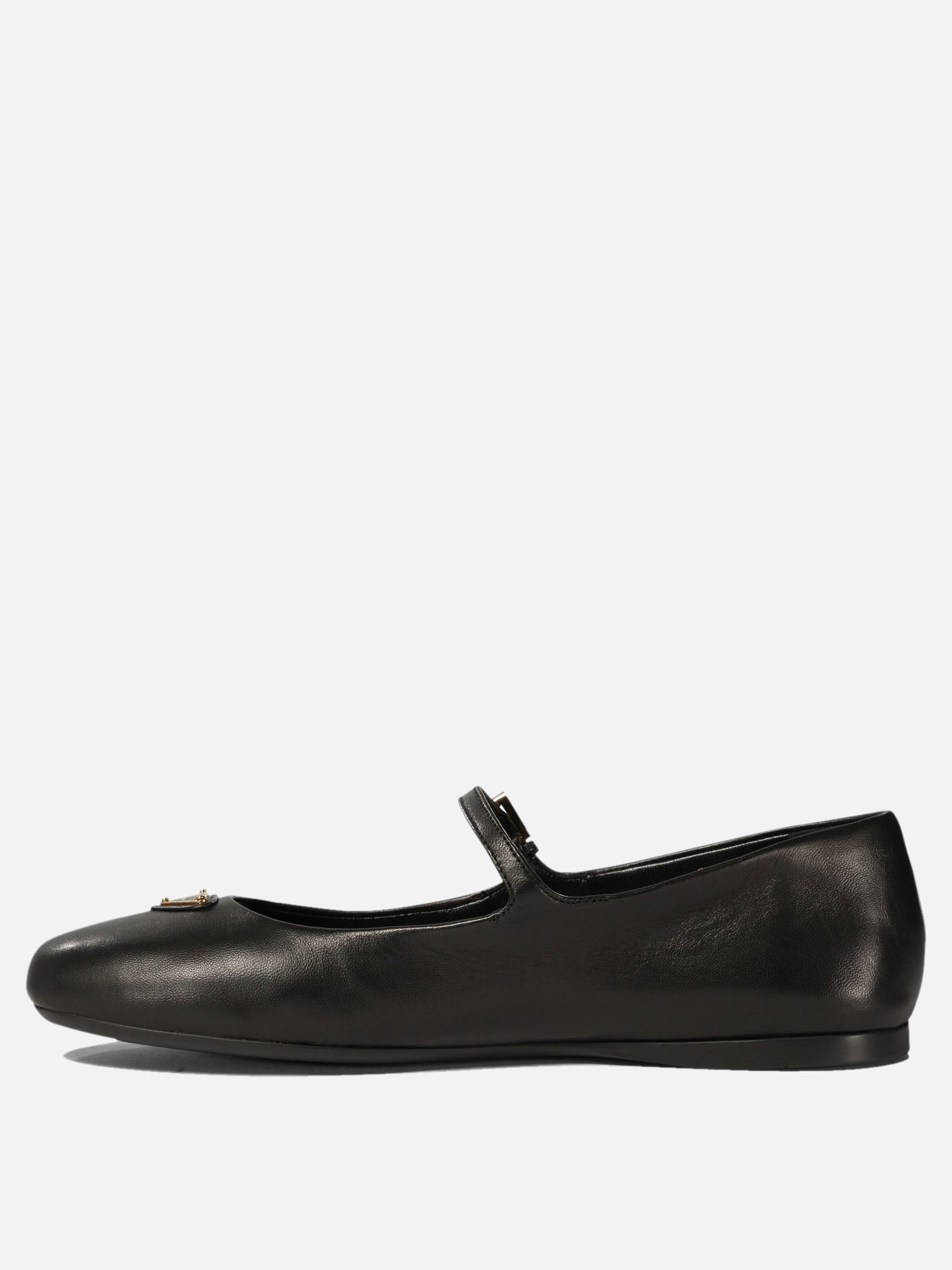 Prada Nappa ballet flats Black