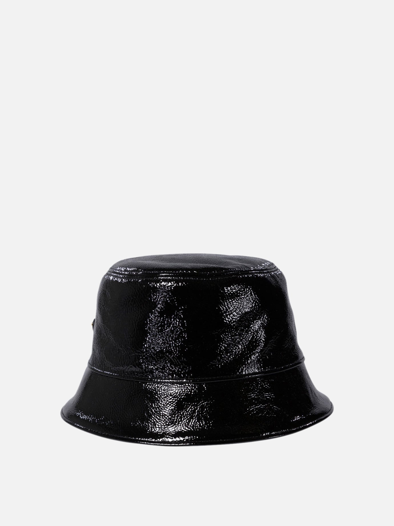 Prada Naplak patent leather bucket hat 14379251_S Black thumbnail_3