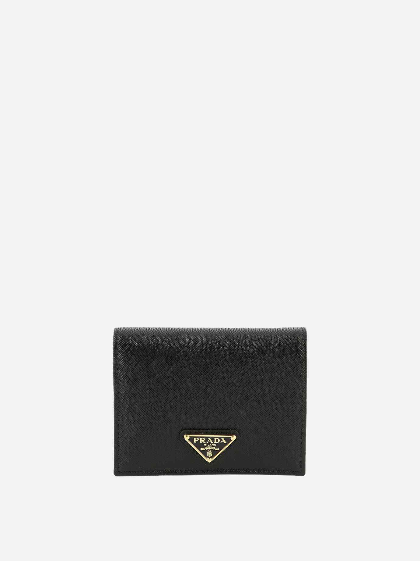 Prada Small wallet in Saffiano 15252133_UNI Black thumbnail_1