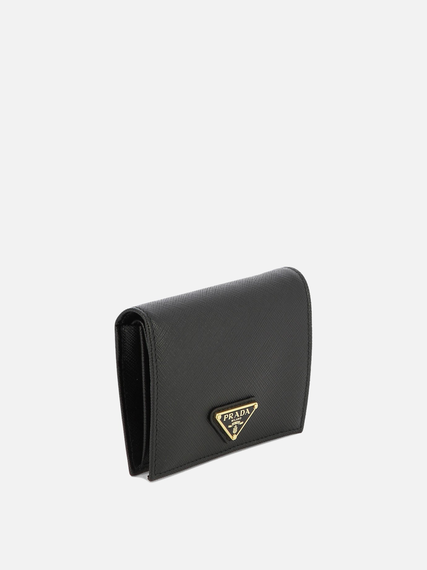 Prada Small wallet in Saffiano 15252133_UNI Black thumbnail_2