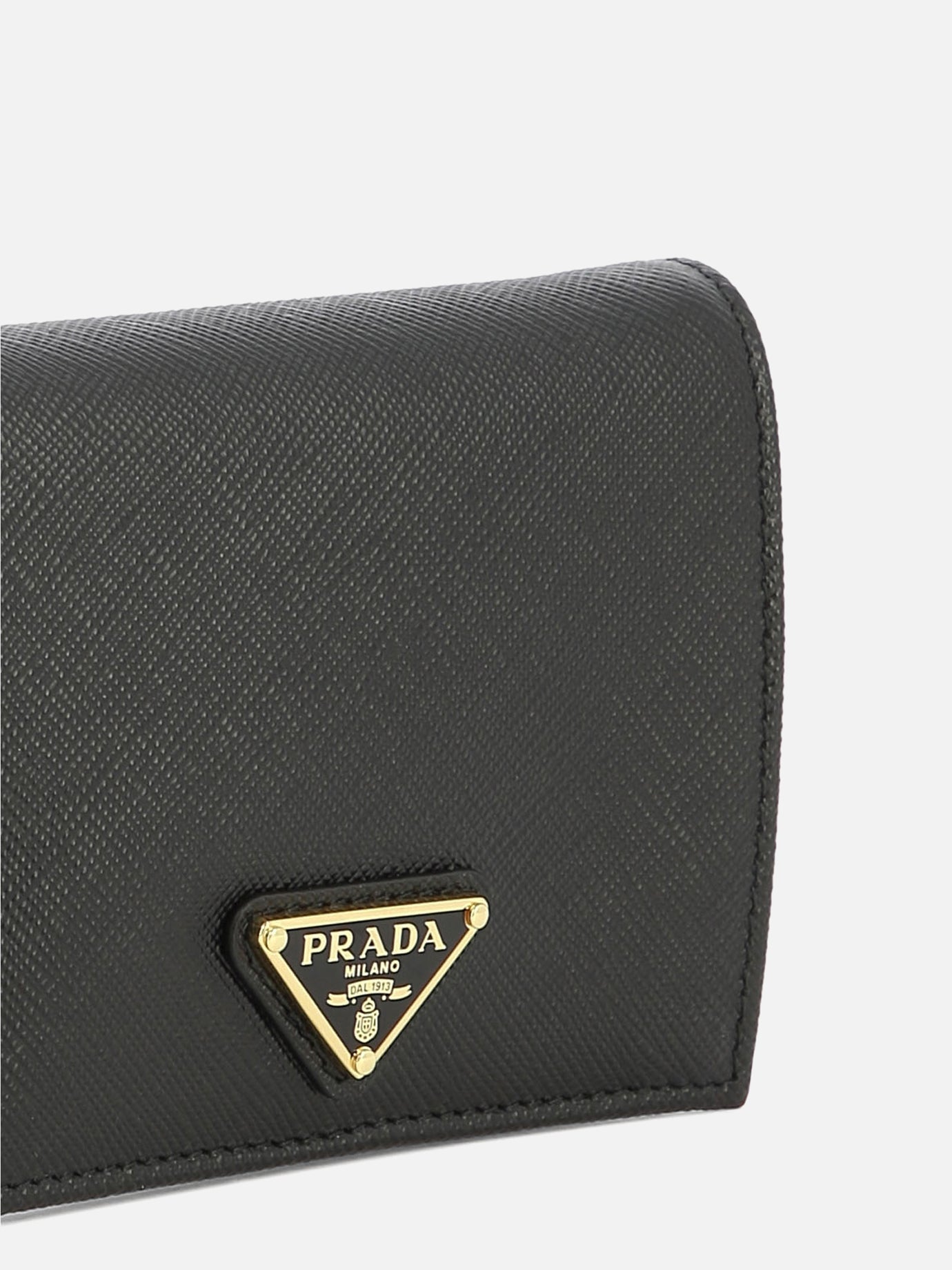 Prada Small wallet in Saffiano 15252133_UNI Black thumbnail_4