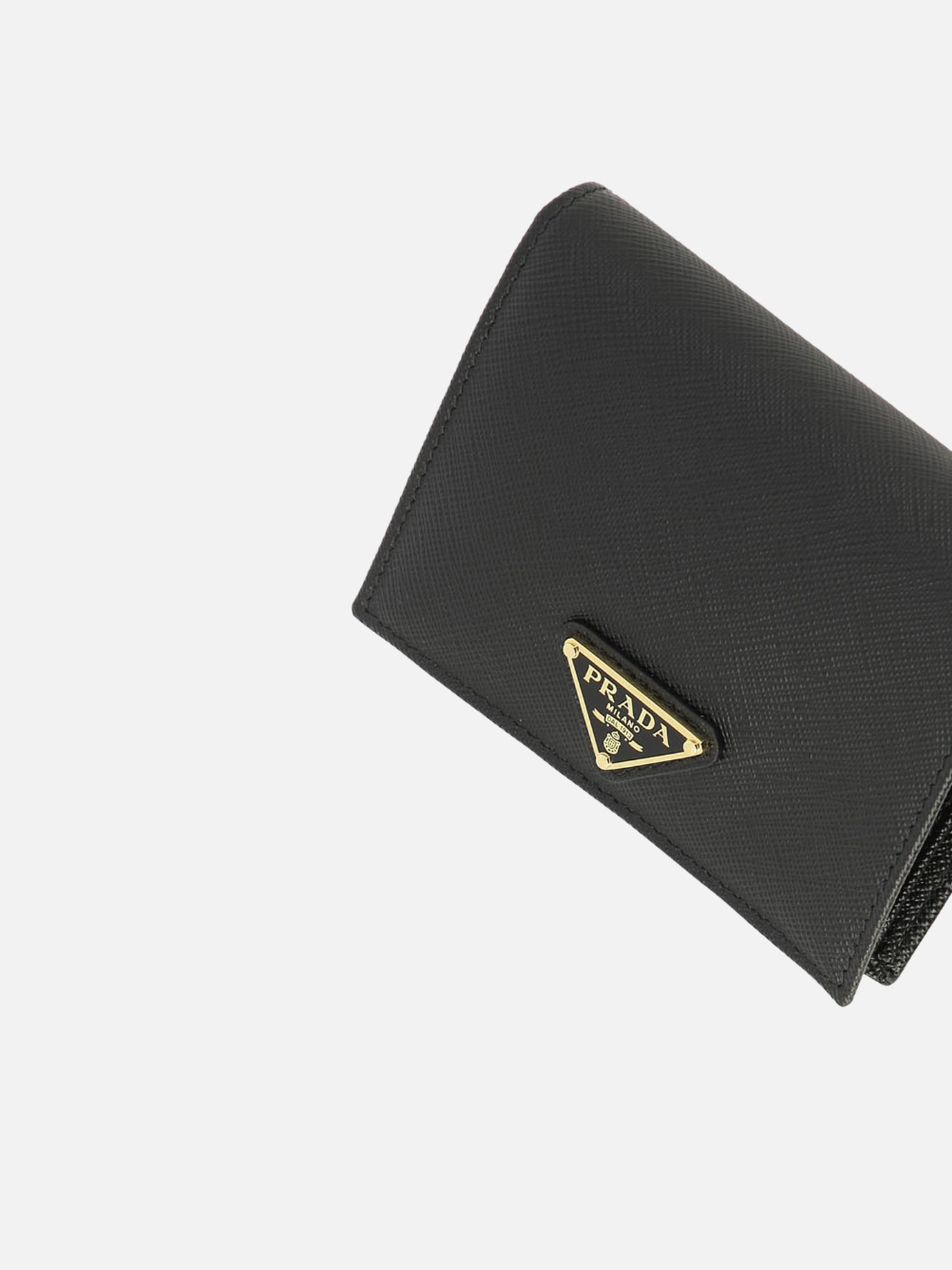 Prada Small wallet in Saffiano 15252133_UNI Black thumbnail_5