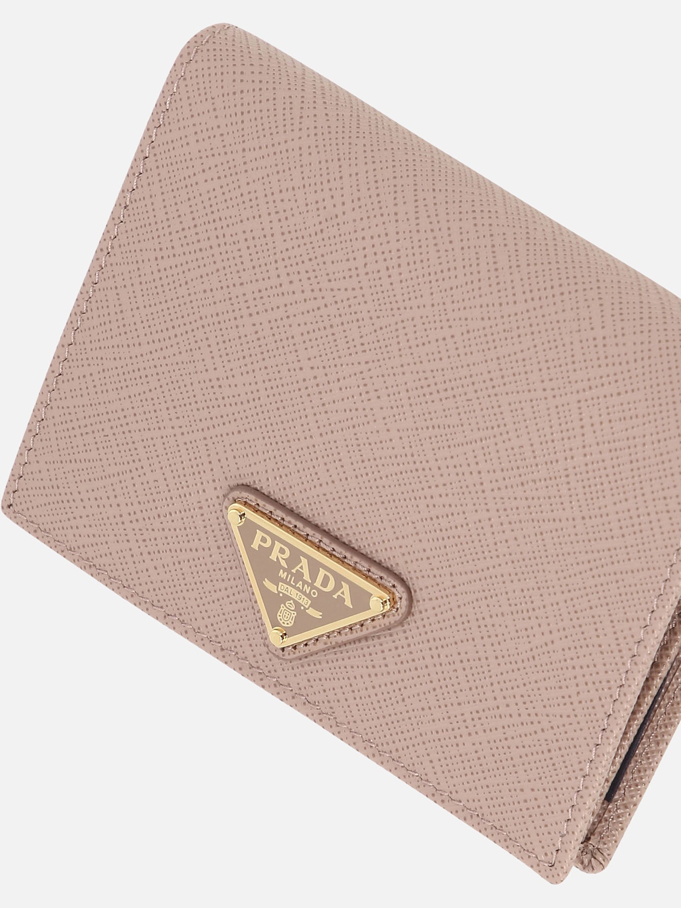 Prada Small wallet in Saffiano 19943142_UNI Pink thumbnail_4