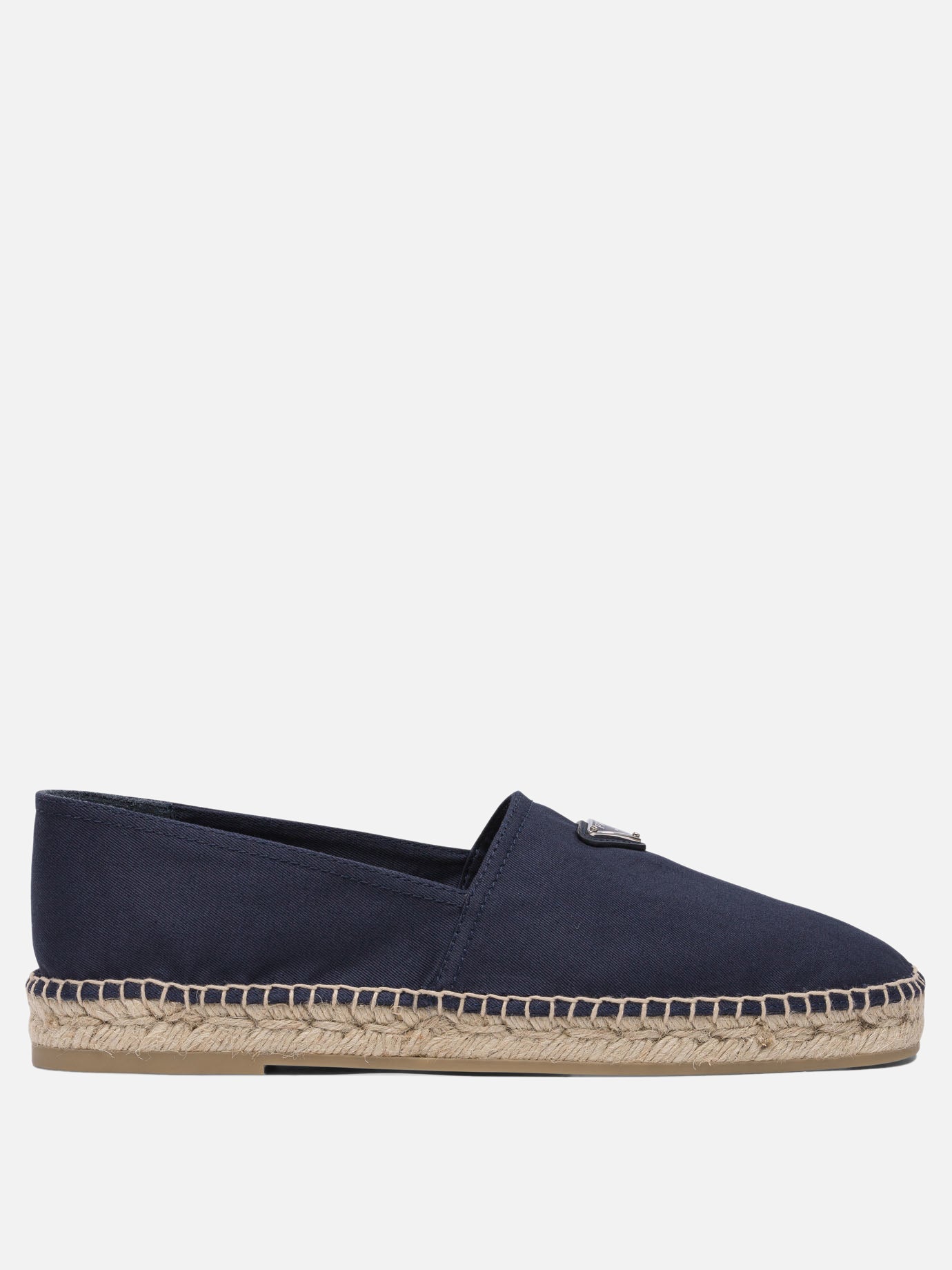 Prada Cotton espadrilles 10104513_8 Blue thumbnail_1