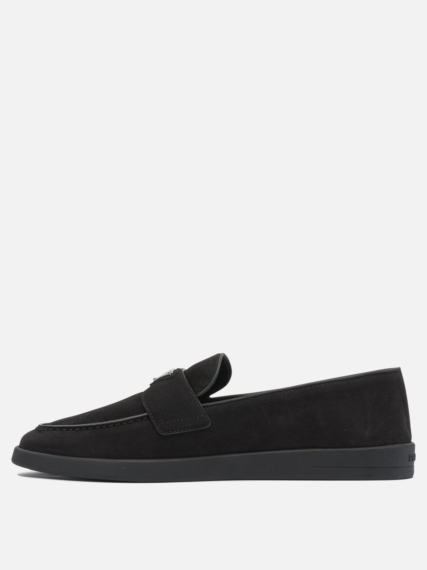 Loafers 100% calf leather - 100% rubber  Black - Prada Men | PDP | VIETTI Online Store | Zoom-Modal_3
