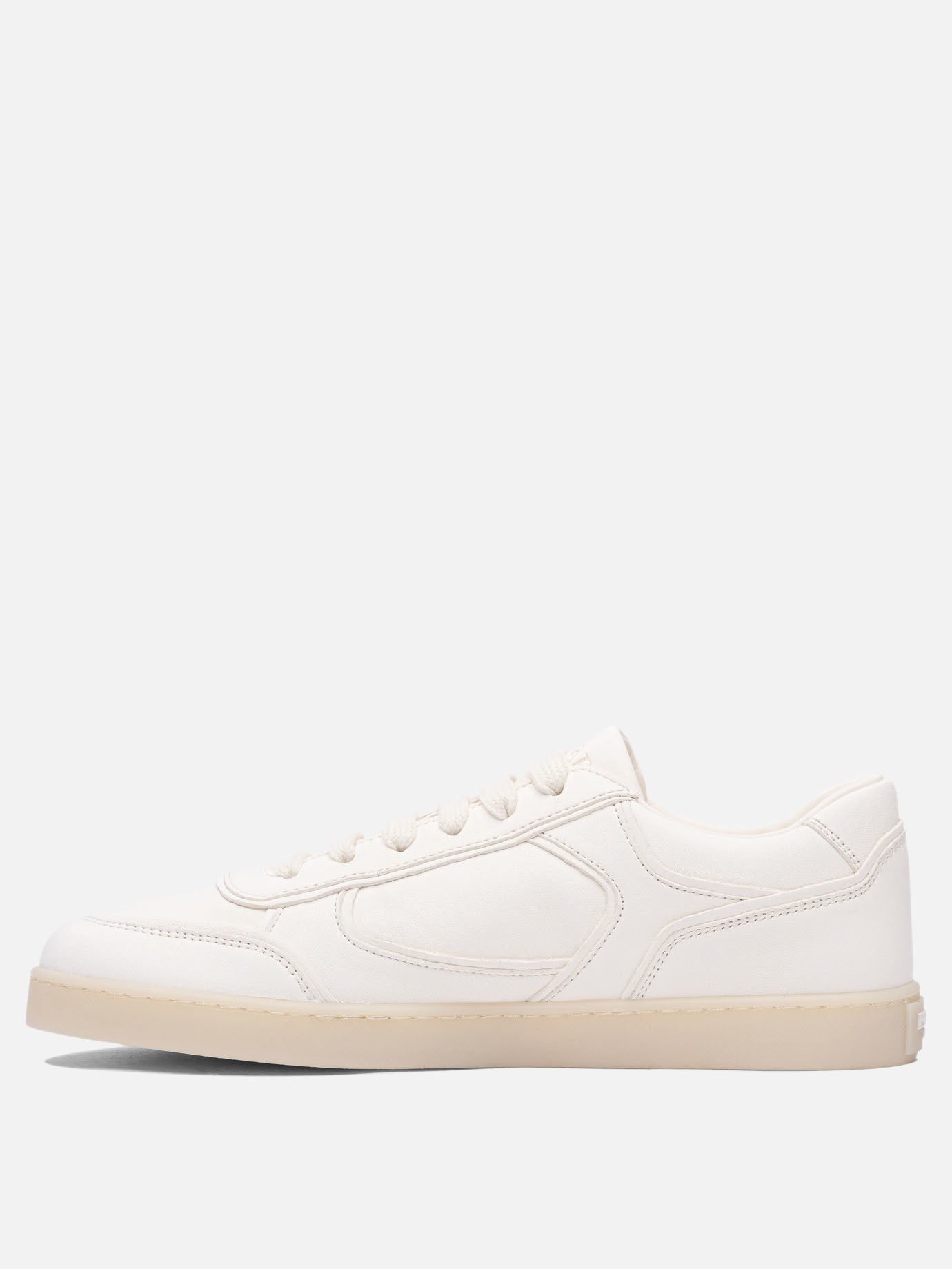 Prada Leather sneakers 15409267_6 White thumbnail_3