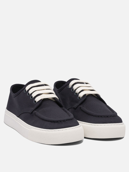 Low top sneakers 100% leather - 100% rubber  Blue - Prada Men | PLP | VIETTI Online Store | 2
